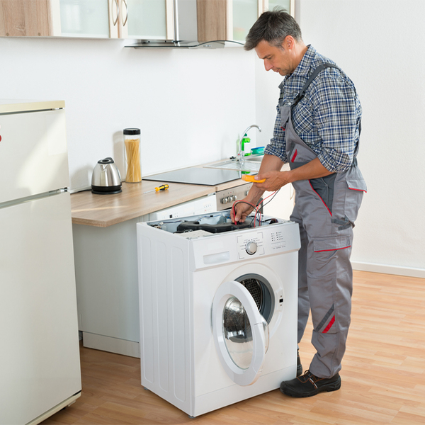 can you walk me through the steps of troubleshooting my washer issue in Cherokee KS